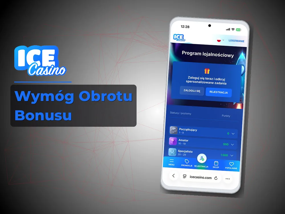 ice kasyno - Wymóg Obrotu Bonusu