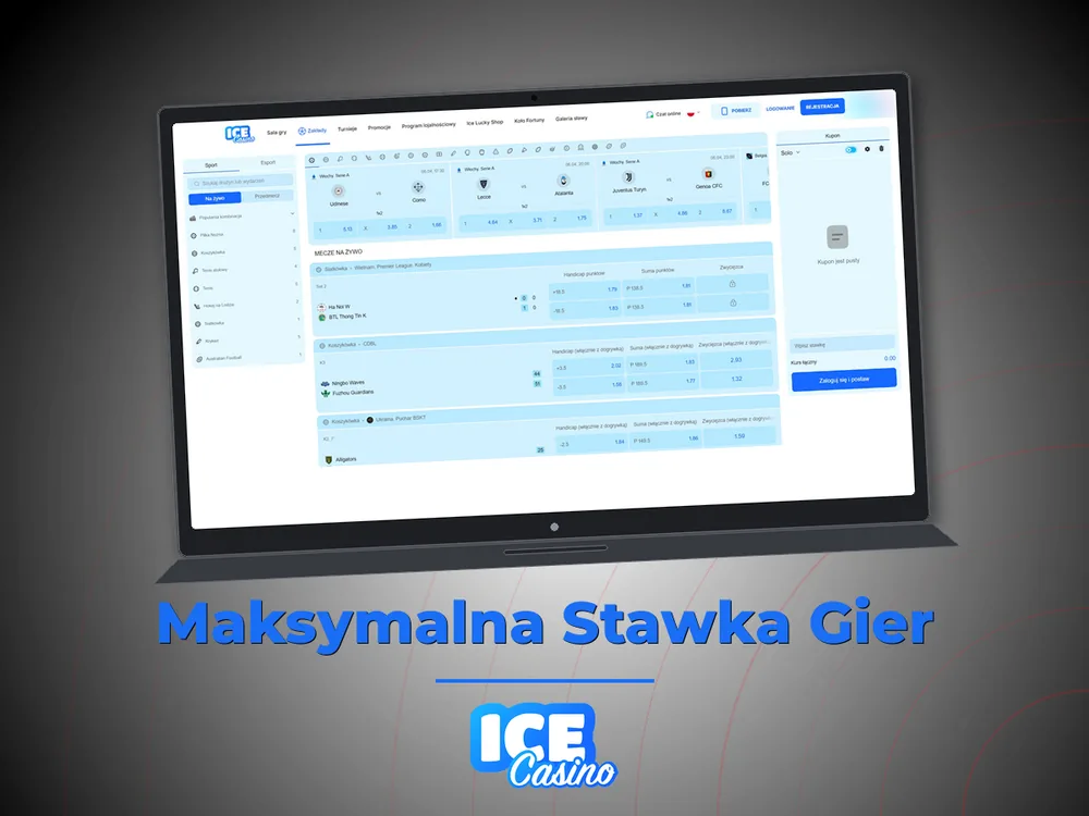 ice kasyno - Maksymalna Stawka Gier