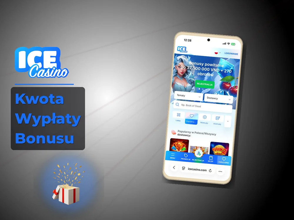 ice kasyno - Kwota Wypłaty Bonusu
