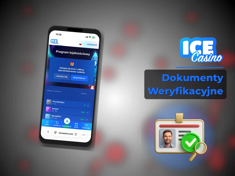ice kasyno - Dokumenty Weryfikacyjne
