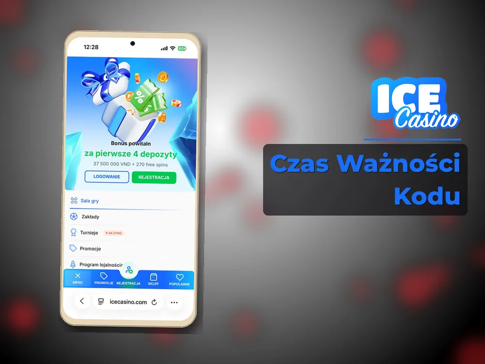 ice kasyno - Czas Ważności Kodu