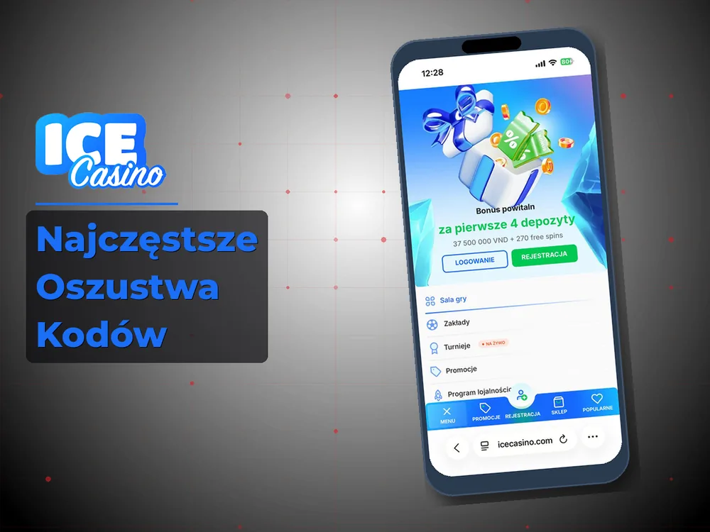 ice kasyno - Najczęstsze Oszustwa Kodów