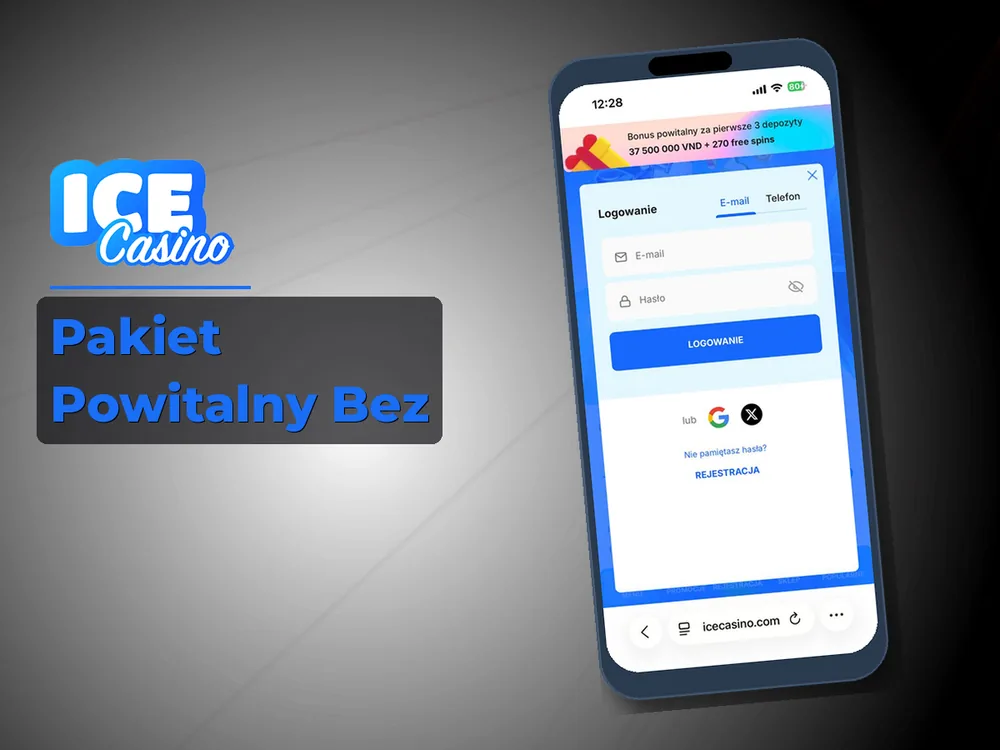 ice kasyno - Pakiet Powitalny Bez