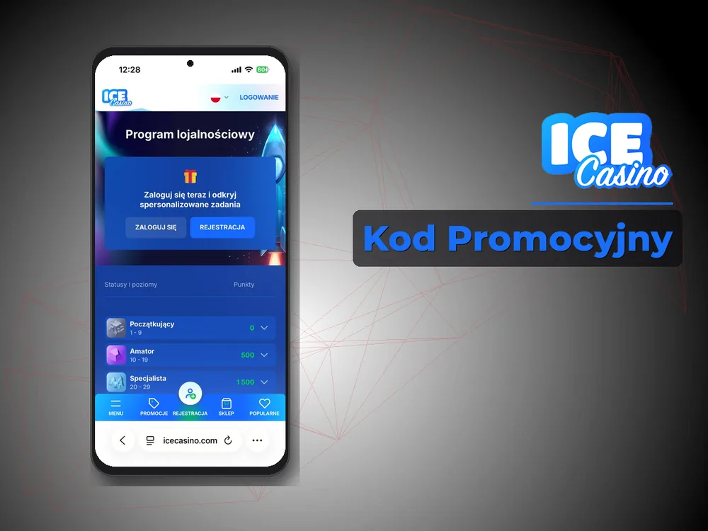 ice kasyno - Kod Promocyjny