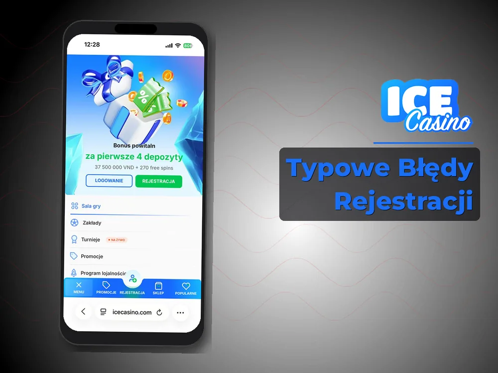ice kasyno - Typowe Błędy Rejestracji