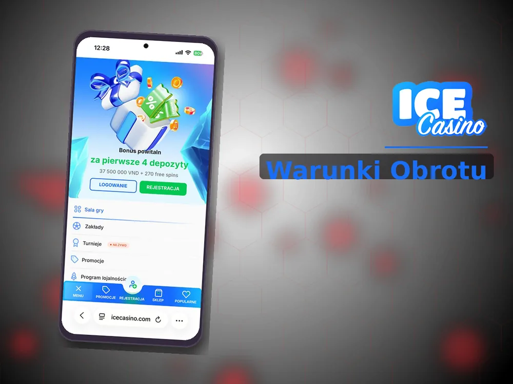 ice kasyno - Warunki Obrotu Bonusu